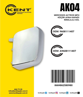 KENT MERCEDES AYNA KAPAĞI NİKELAJI SOL