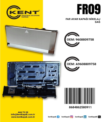 KENT MERCEDES FAR YAN KAPAMA NİKELAJLI SAĞ