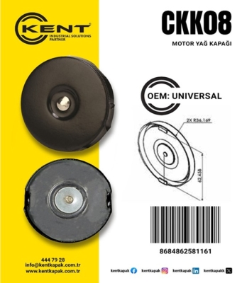 KENT MOTOR YAĞ KAPAĞI YUVARLAK