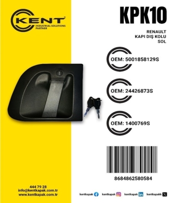 KENT RENAULT KAPI KOLU SOL