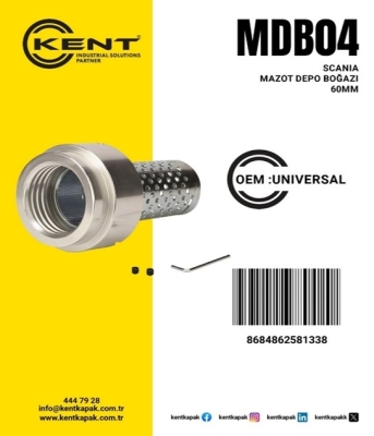 KENT SCANIA MAZOT DEPO KAPAĞI BOĞAZI (60 LIK)