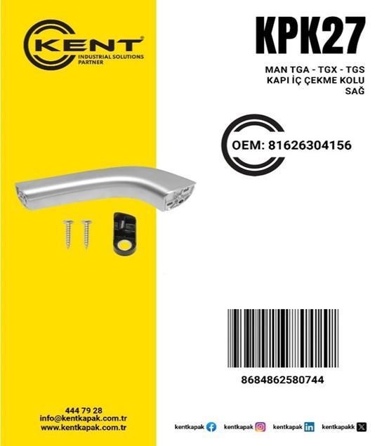 KENT TGA-TGX TGS KAPI İÇ ÇEKME KOLU SAĞ