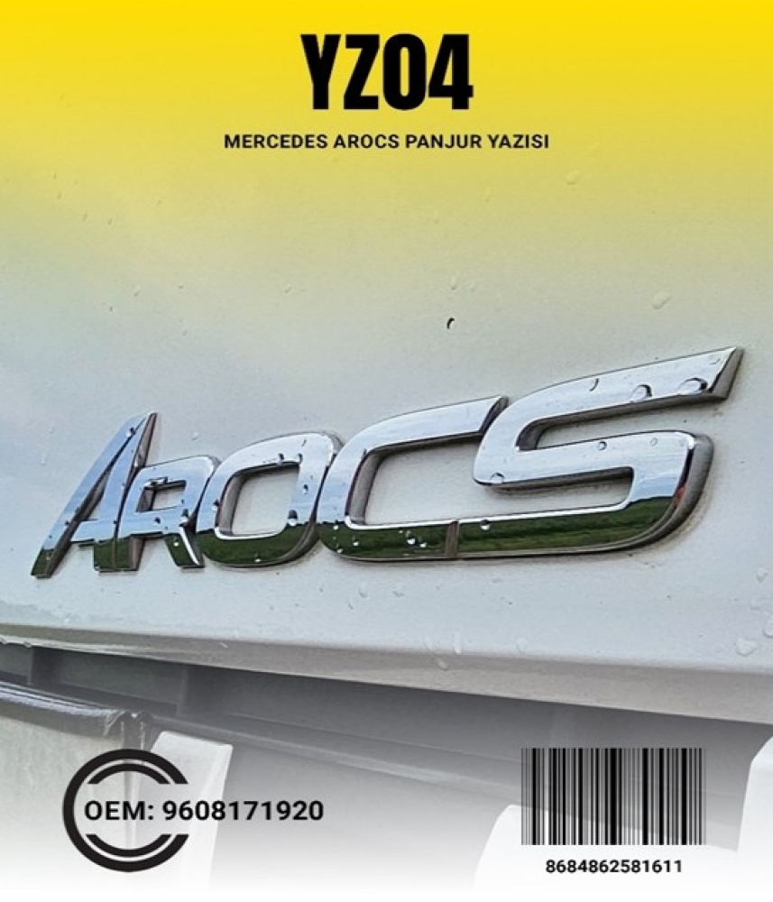 KENT UNİVERSAL YAZI YZ-04 (AROCS) EURO 6