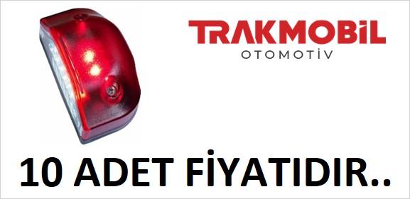 KOBRA PLAKA LAMBA LEDLİ 2 YÖNLÜ (10 ADET)