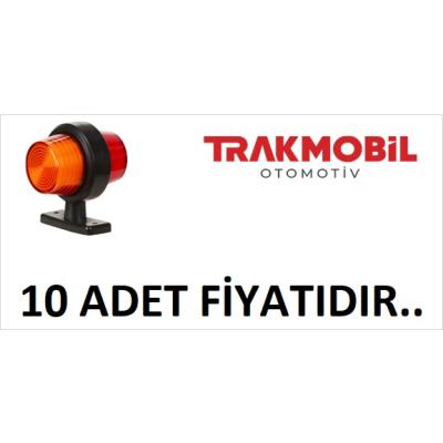 MAKSİ TAKOZ LAMBA NEON (10 ADET) Sarı - Kırmızı