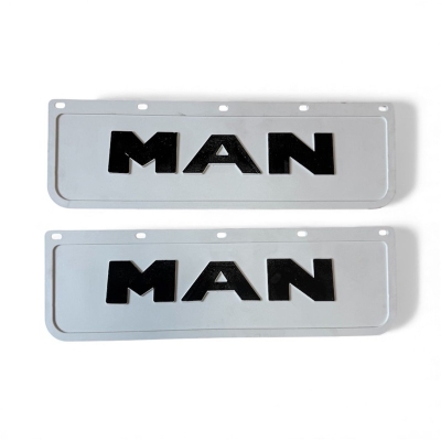 MAN ÖN TOZLUK BEYAZ (19X61CM) 1 TAKIM ( 2 ADET )