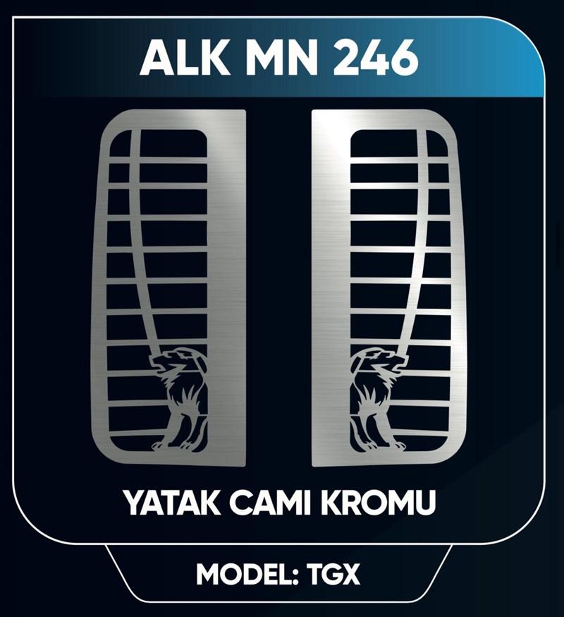 MAN TGX YATAK CAMI NİKELAJI