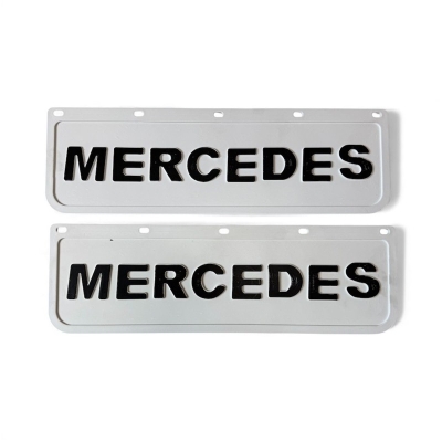 MERCEDES ÖN TOZLUK BEYAZ (19X61CM) 1 TAKIM ( 2 ADET )