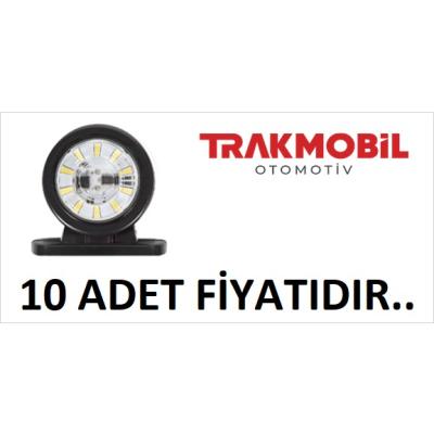 MİNİ DÜZ LAMBA DÖNER LEDLİ (10 ADET)