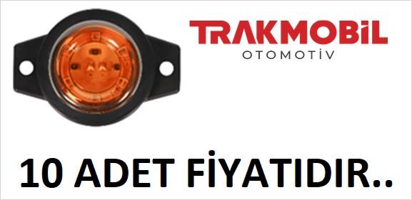 MİNİ İŞARET LAMBA 6 LEDLİ (10 ADET) Sarı