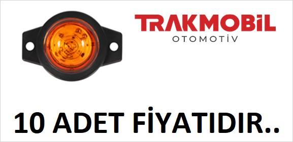 MİNİ İŞARET LAMBA TEK LEDLİ (10 ADET) Sarı
