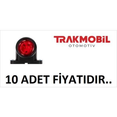 MİNİ STAR LAMBA 18 LEDLİ (10 ADET) Kırmızı - Beyaz