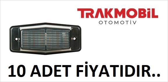 ÖN PANJUR LAMBA LEDLİ FÜME CAM (10 ADET) Sarı