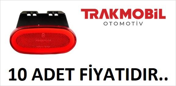 OVAL DORSE LAMBA 28 LEDLİ NEON (10 ADET) Kırmızı