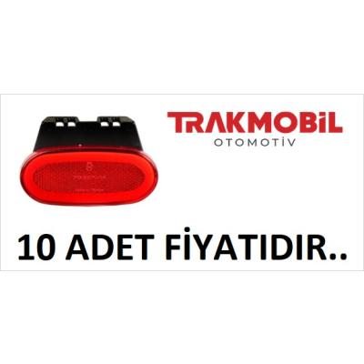 OVAL DORSE LAMBA 28 LEDLİ NEON (10 ADET) Kırmızı