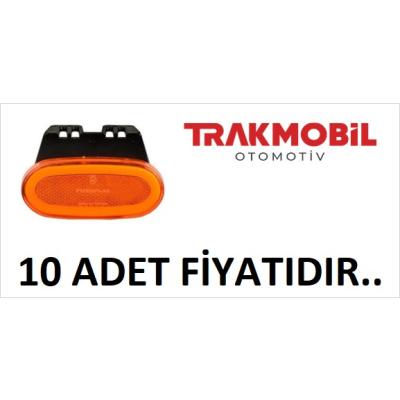 OVAL DORSE LAMBA 28 LEDLİ NEON (10 ADET) Sarı