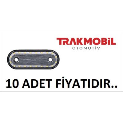 OVAL LAMBA 20 LEDLİ (10 ADET) Beyaz