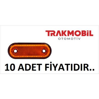 OVAL LAMBA 20 LEDLİ (10 ADET) Sarı