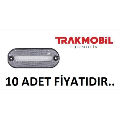 OVAL LAMBA NEON (10 ADET) Beyaz