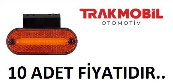 OVAL LAMBA NEON BRAKETLİ (10 ADET) Sarı