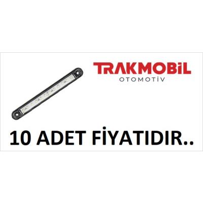 PARMAK LAMBA 12 LEDLİ 18CM (10 ADET) Beyaz