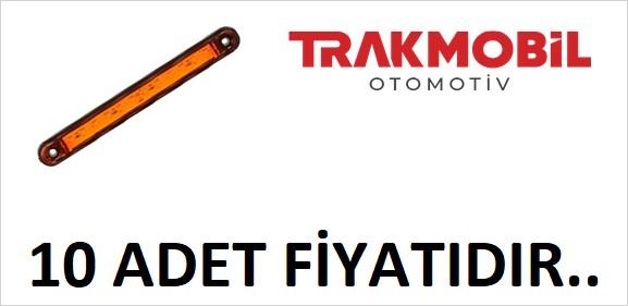 PARMAK LAMBA 12 LEDLİ 18CM (10 ADET) Sarı