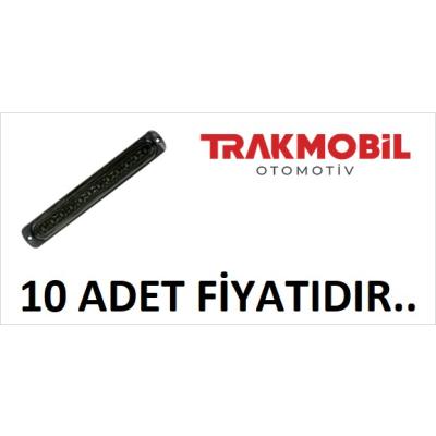 PARMAK LAMBA 12 LEDLİ MERC. CAM UZUN FÜME (10 ADET) Kırmızı