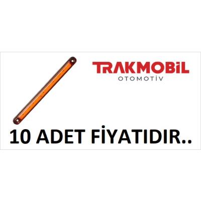 PARMAK LAMBA 15 LEDLİ 24CM (10 ADET) Sarı