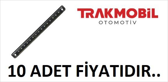 PARMAK LAMBA 15 LEDLİ 24CM FÜME CAM (10 ADET) Kırmızı