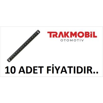 PARMAK LAMBA 15 LEDLİ 24CM FÜME CAM (10 ADET) Kırmızı