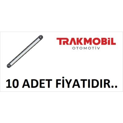 PARMAK LAMBA 15 LEDLİ NEON 24CM (10 ADET) Beyaz