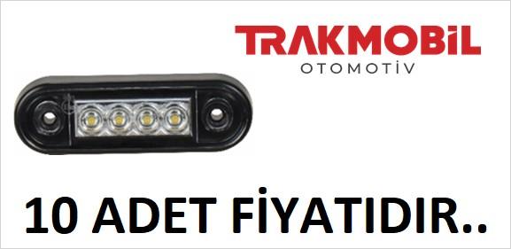 PARMAK LAMBA 4 LEDLİ (10 ADET) Beyaz