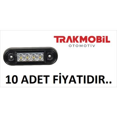 PARMAK LAMBA 4 LEDLİ (10 ADET) Beyaz