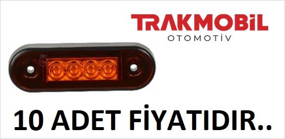 PARMAK LAMBA 4 LEDLİ (10 ADET) Sarı