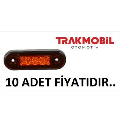 PARMAK LAMBA 4 LEDLİ (10 ADET) Sarı