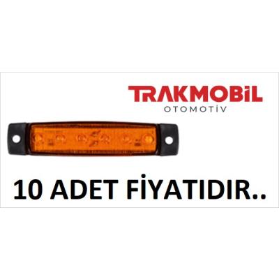 PARMAK LAMBA 6 LEDLİ (10 ADET) Sarı