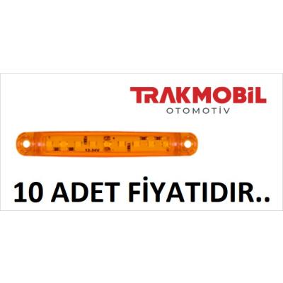 PARMAK LAMBA 9 LEDLİ (10 ADET) Sarı