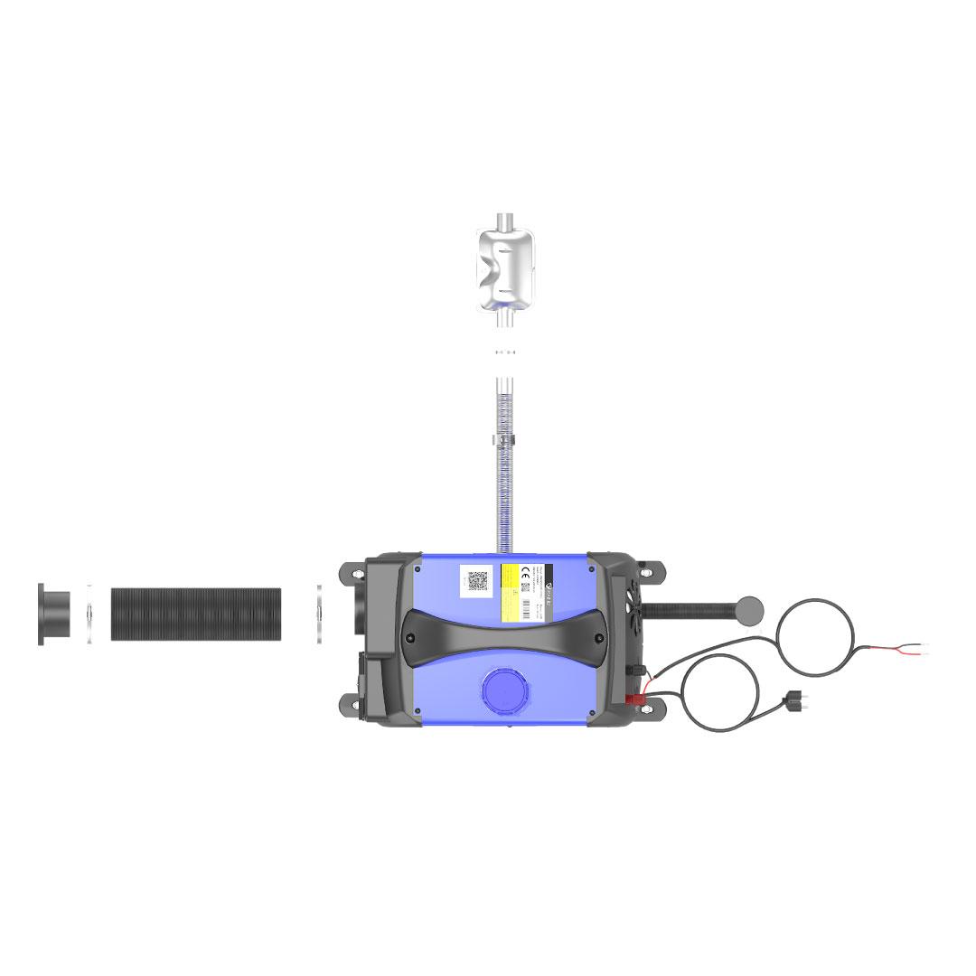 RAINO THERMON 12-24-220 VOLT 5 KW SEYYAR ARAÇ ISITICISI