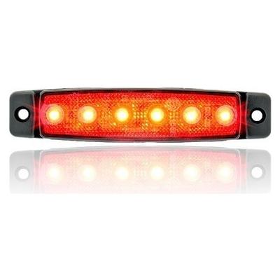 SANEL 12V 6 LEDLİ BASAMAK AYDINLATMA KIRMIZI