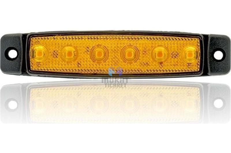 SANEL 12V 6 LEDLİ BASAMAK AYDINLATMA SARI