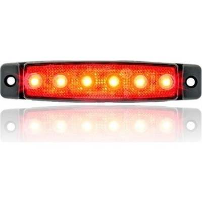 SANEL 24V 6 LEDLİ BASAMAK AYDINLATMA KIRMIZI