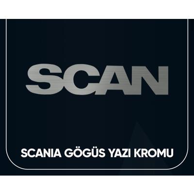 SCANIA GÖĞÜS YAZI BÜYÜK NİKELAJI
