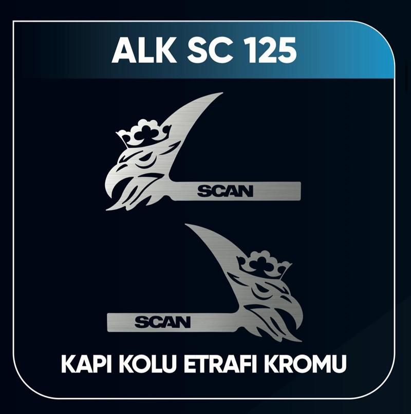 SCANIA KAPI KOLU ÇERÇERVE NİKELAJI