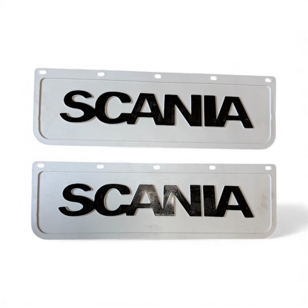 SCANİA ÖN TOZLUK BEYAZ (19X61CM) 1 TAKIM ( 2 ADET )