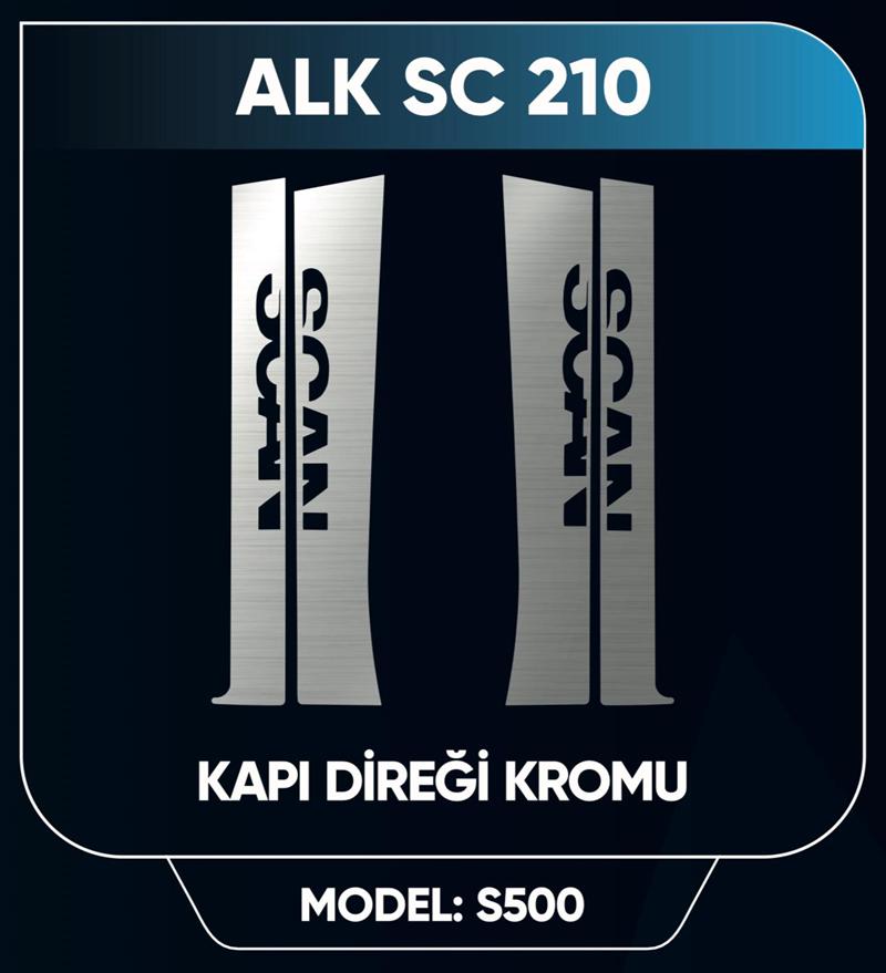 SCANIA S500 DİREK NİKELAJI