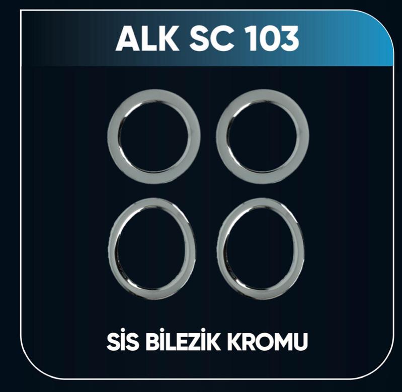 SCANIA SİS LAMBA ÇERÇEVESİ  4 ADET BASKILI