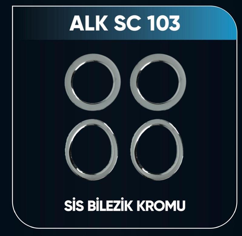 SCANIA SİS LAMBA ÇERÇEVESİ  4 ADET BASKILI