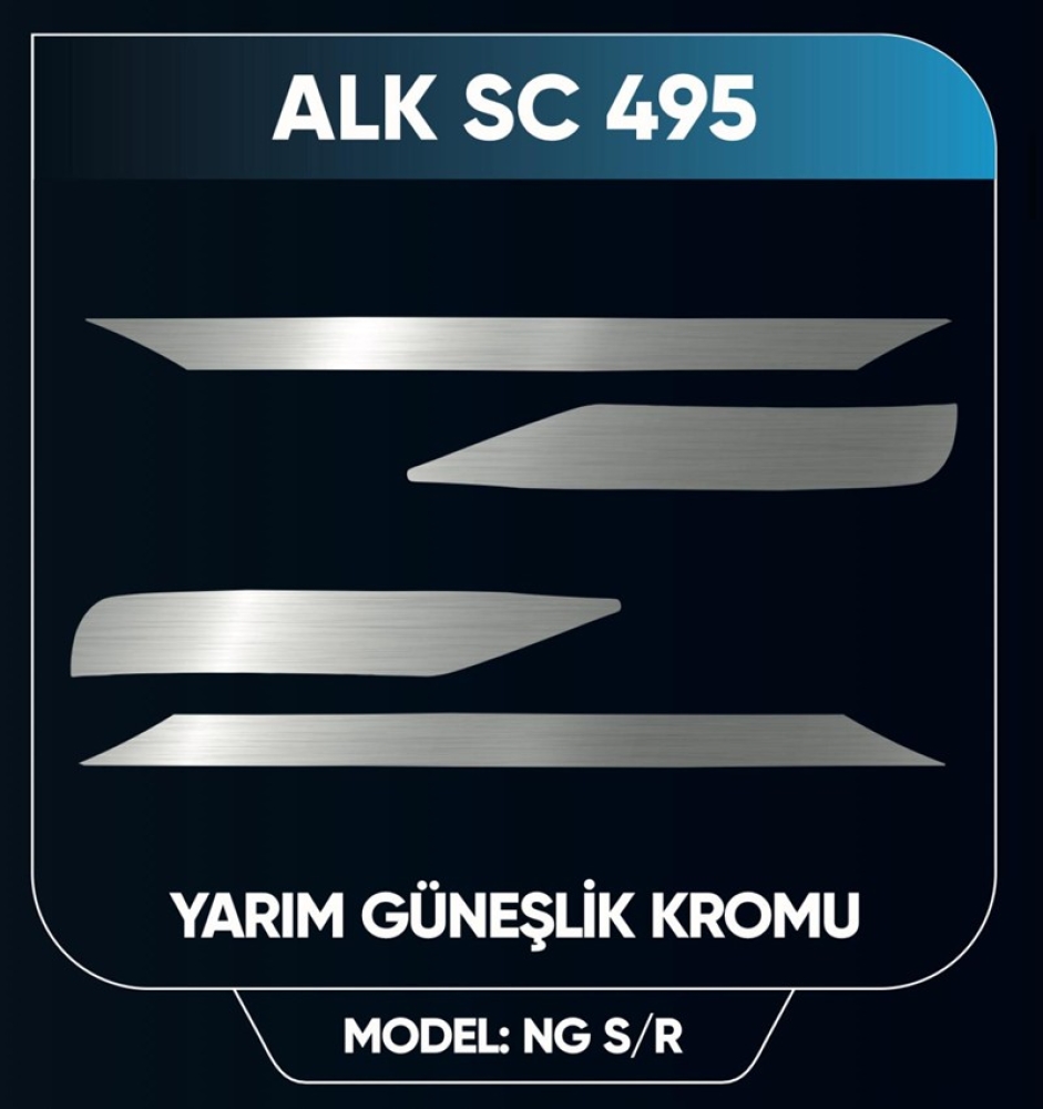 SCANIA STRİMLİNE ÖN CAM GÜNEŞLİK YARIM