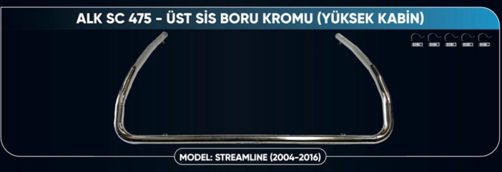 SCANİA STRİMLİNE YÜKSEK UZUN TAVAN  SİS DEMİRİ