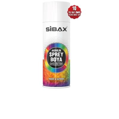 SİBAX 400 ML AKRİLİK SPREY BOYA KARMEN KIRMIZI ( RAL3002)
